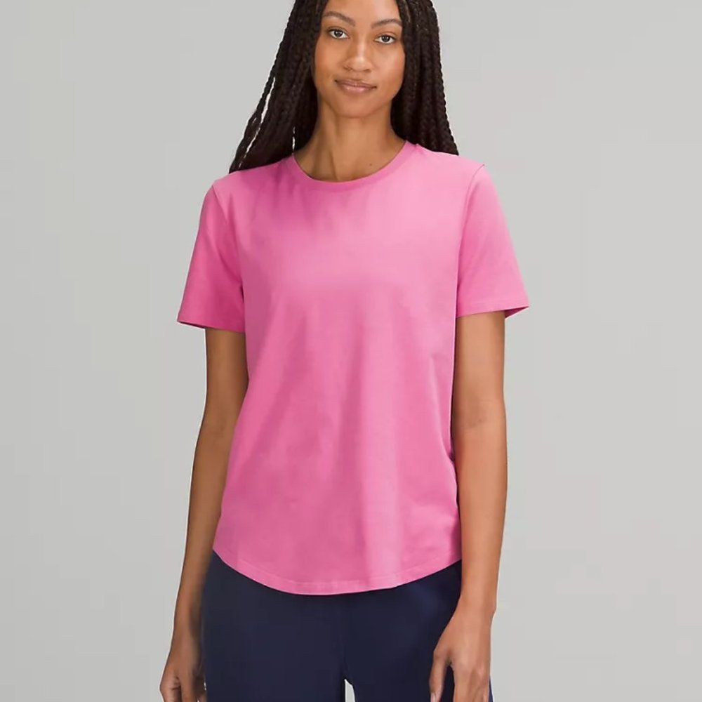 lululemon Love Crewneck T-Shirt in Pink Blossom